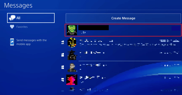 How to send and delete messages on your PS4