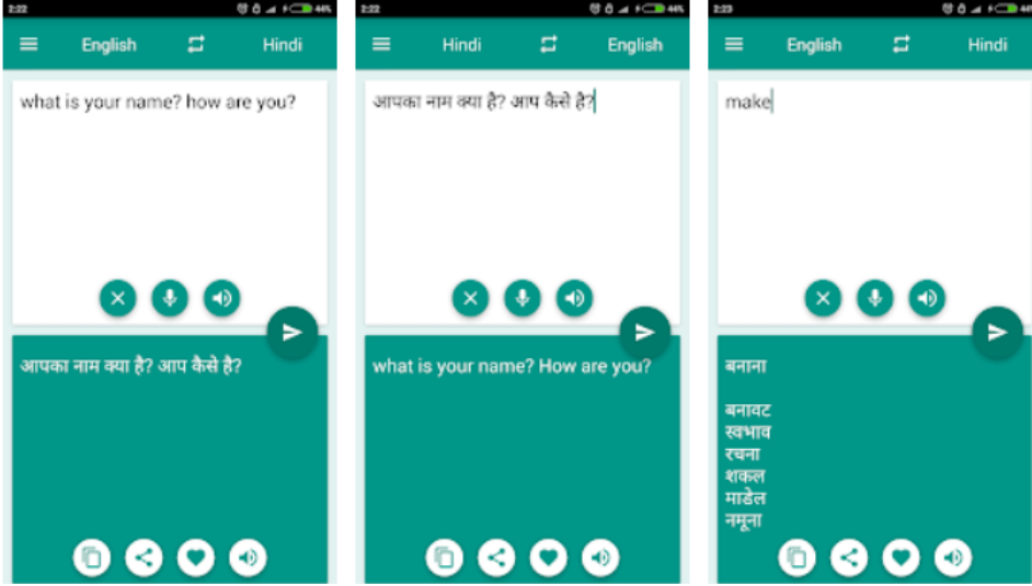 Hindi to English Translation apps