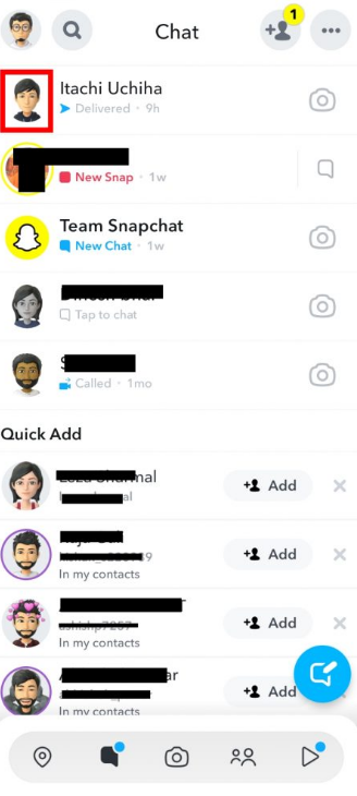 How to hide chats on Snapchat