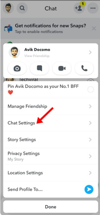 How to Hide Chats on Snapchat