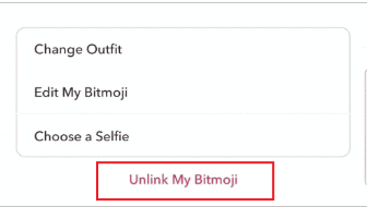 How to Delete Bitmoji on Snapchat