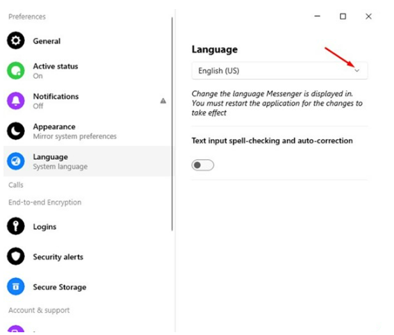 How to Change Language on Messenger