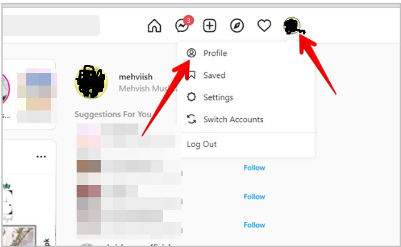 How to Share Instagram Profile Link 