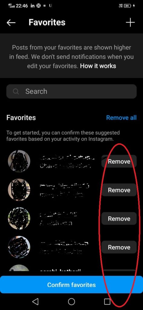 How to Add Favorites on Instagram