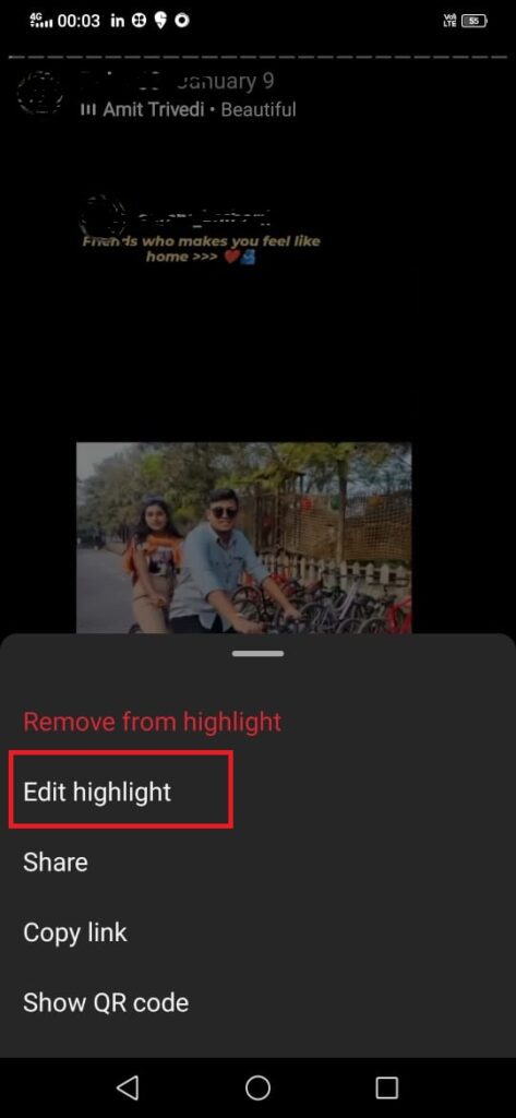 How to Remove Instagram Highlight Names