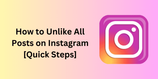 How to Unlike all Posts on Instagram