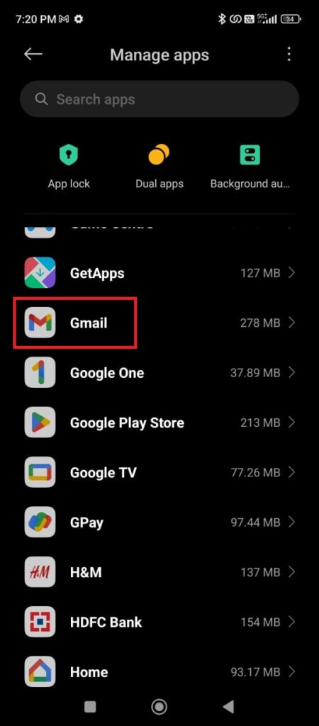 How to Clear Cache in Gmail App