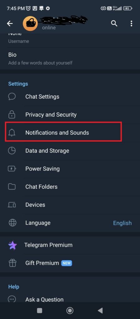 How to Change Telegram Ringtone