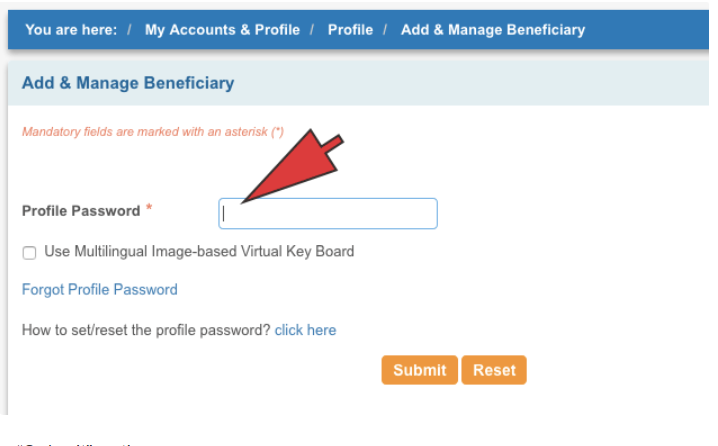How to Add Beneficiary in SBI