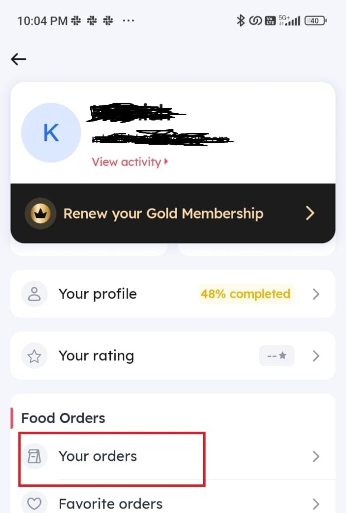How to Cancel Order on Zomato App