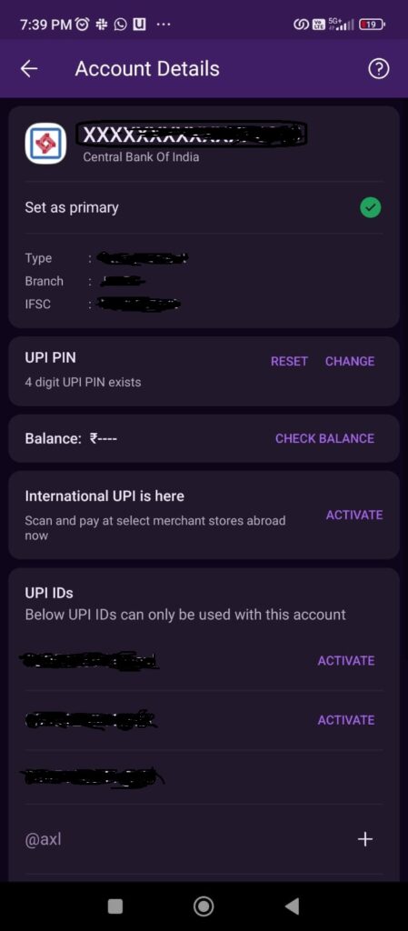 How to See Account Number in Phonepe