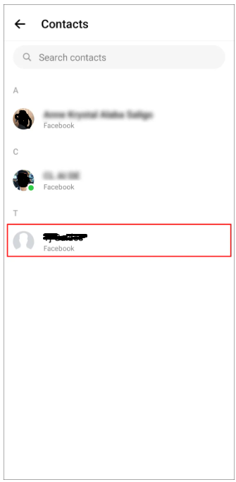 How to Delete Messenger Contacts