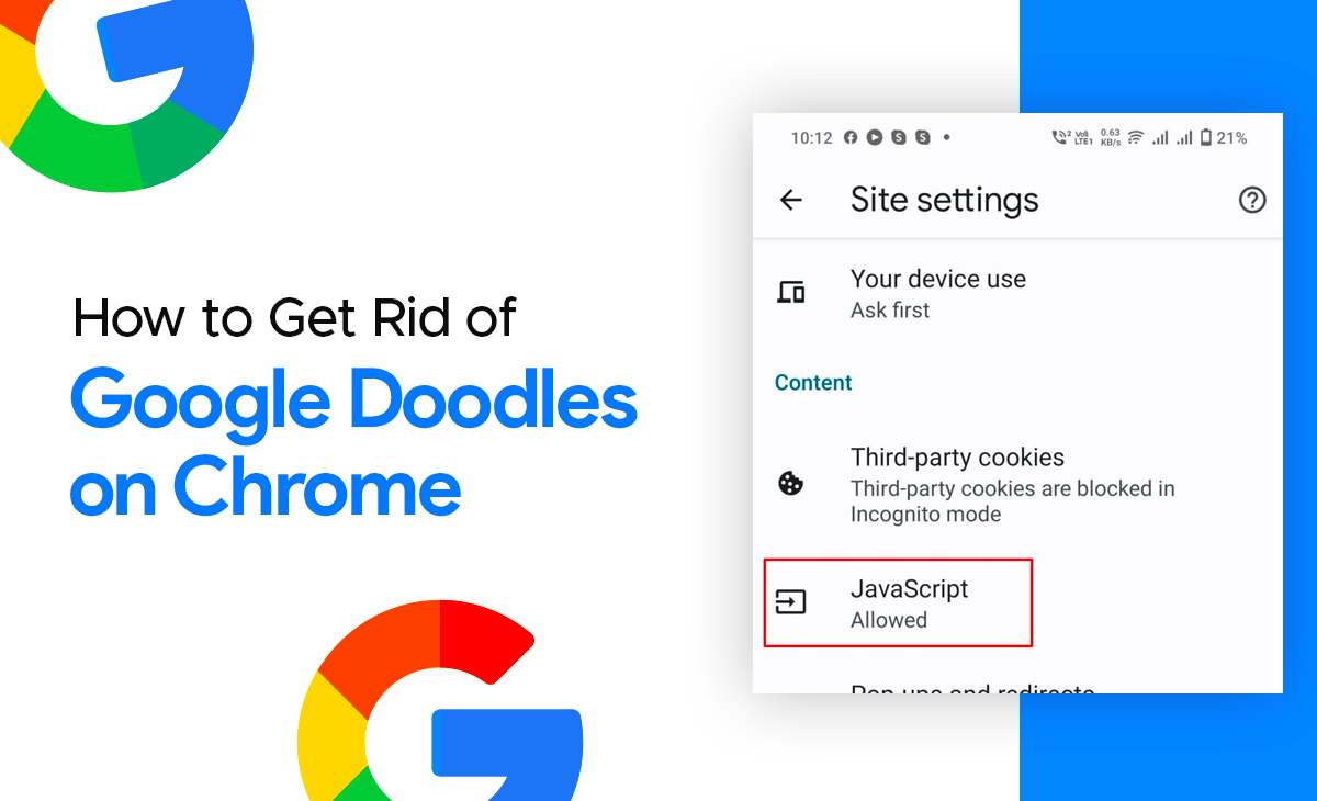 How To Get Rid Of Google Doodles On Chrome