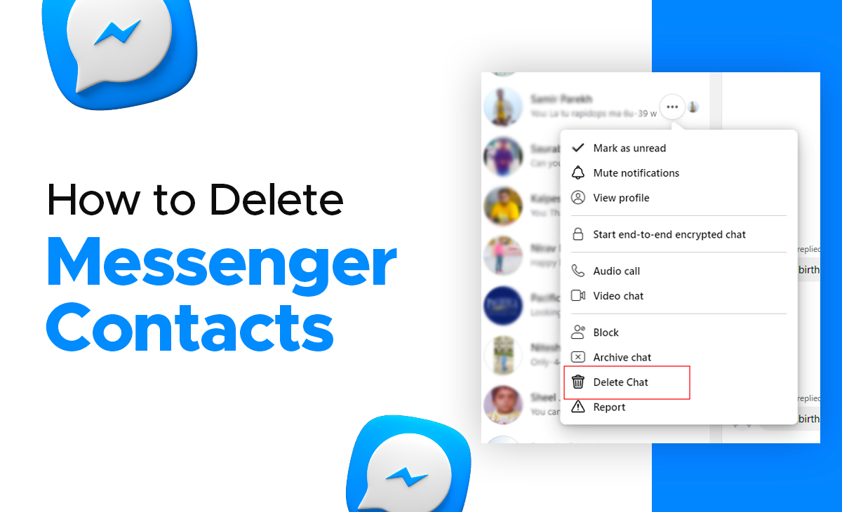 How to Delete Messenger Contacts