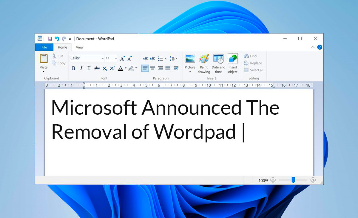 Microsoft discontinues WordPad. Learn about the latest updates and alternatives for text editing. Stay informed with Microsoft's changes.