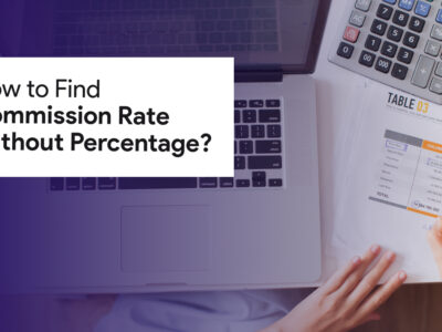 How To Find Commission Rate without percent