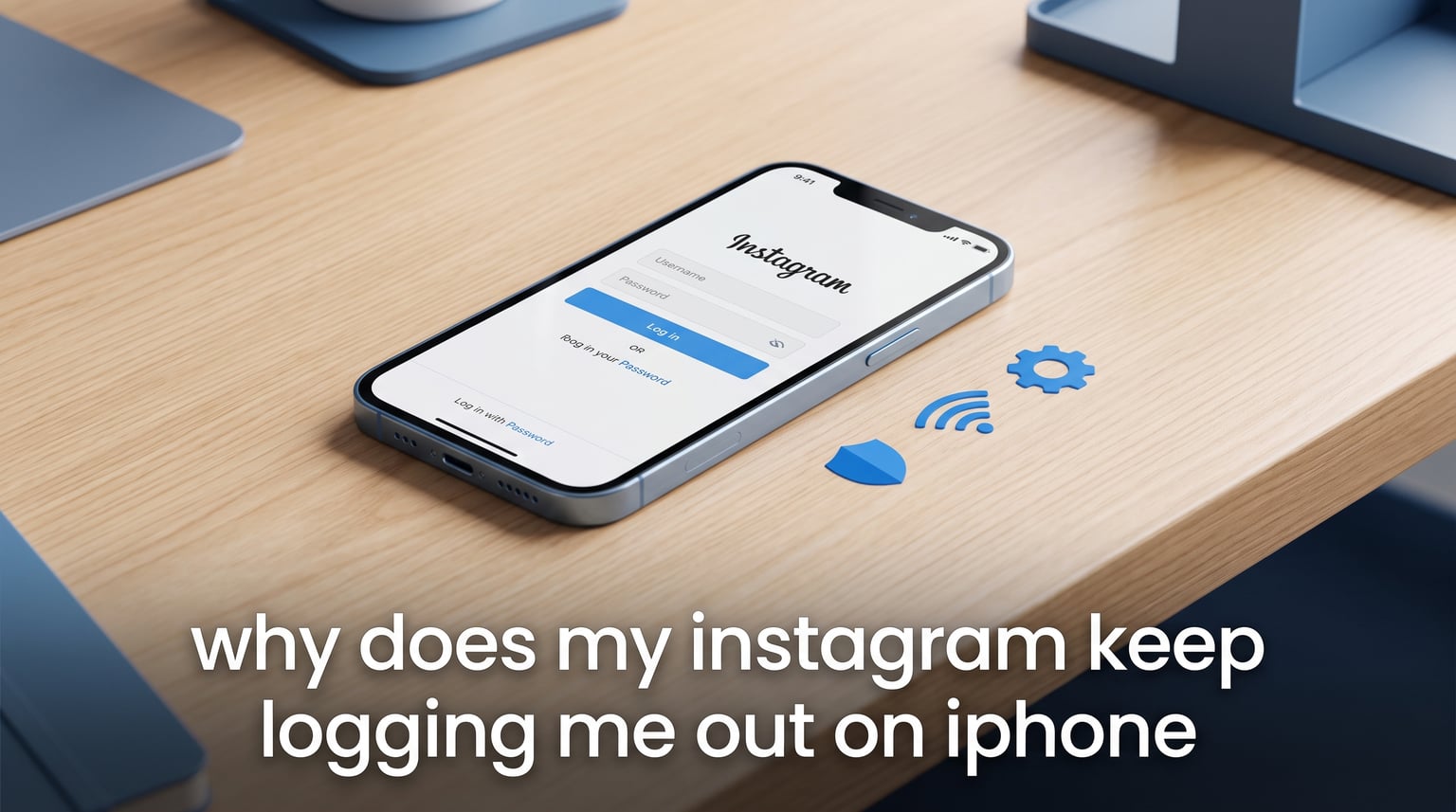 why does my instagram keep logging me out on iphone