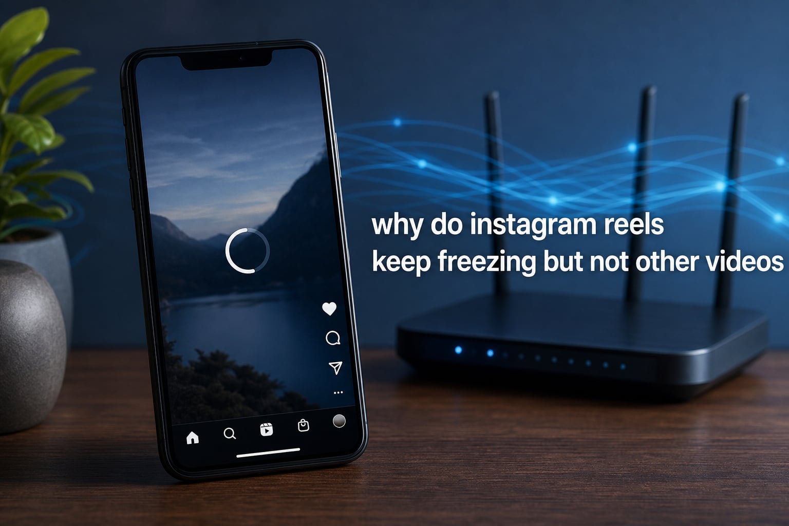 why do instagram reels keep freezing but not other videos