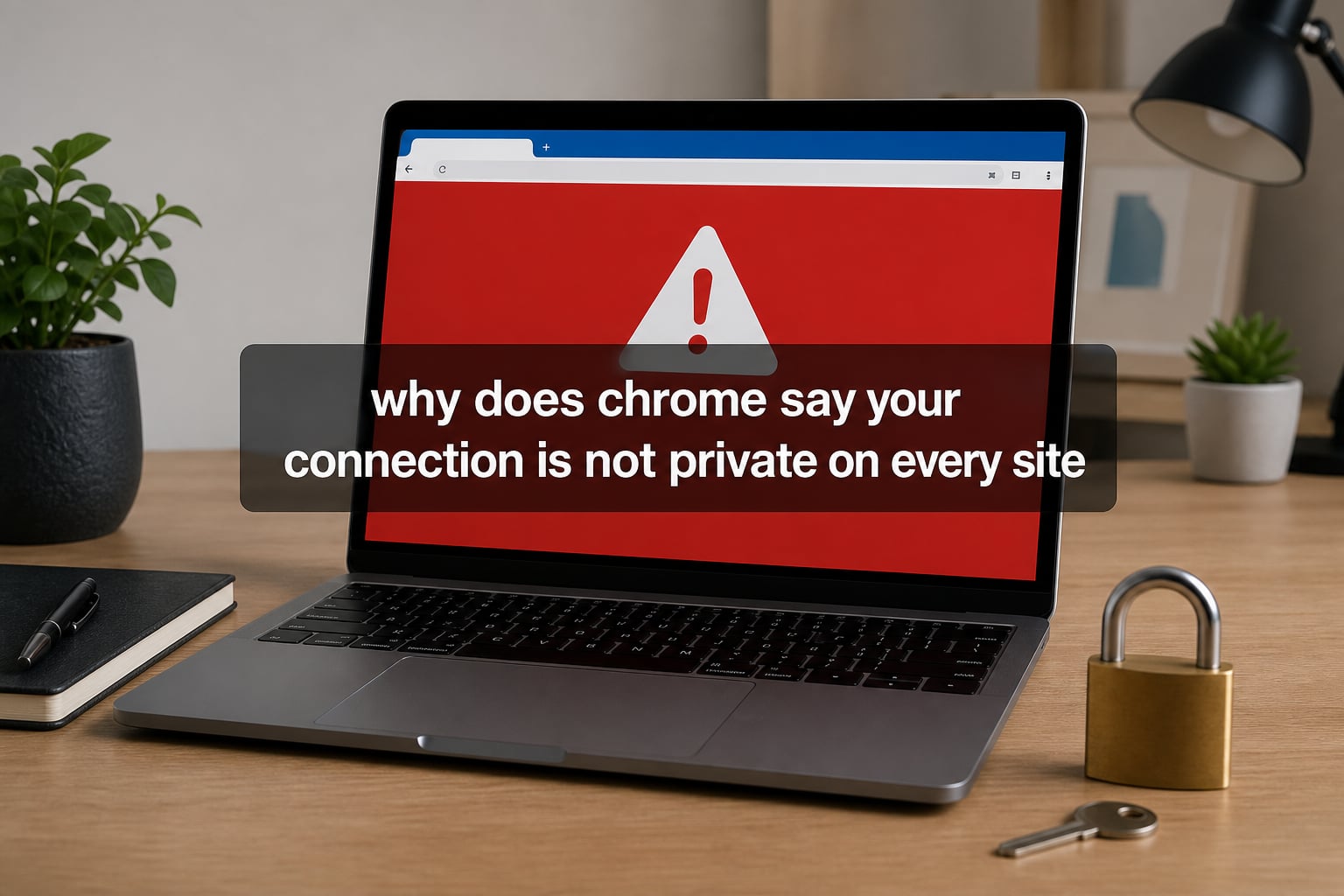 why does chrome say your connection is not private on every site