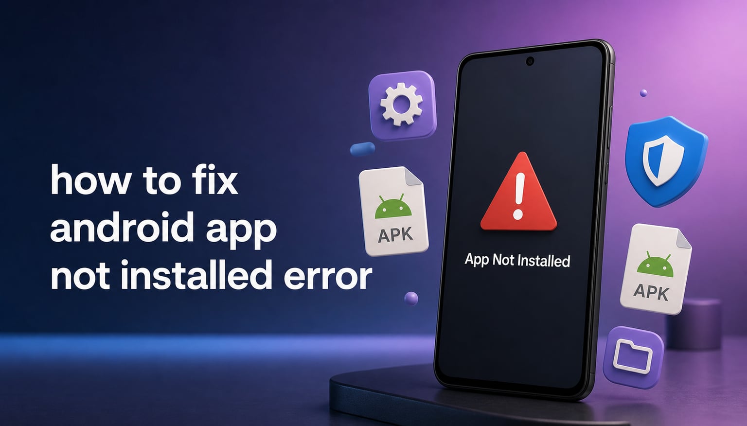 how to fix android app not installed error
