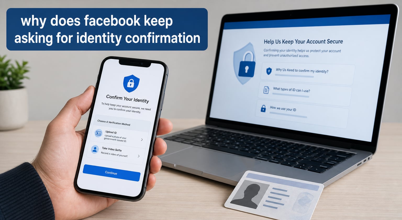 why does facebook keep asking for identity confirmation