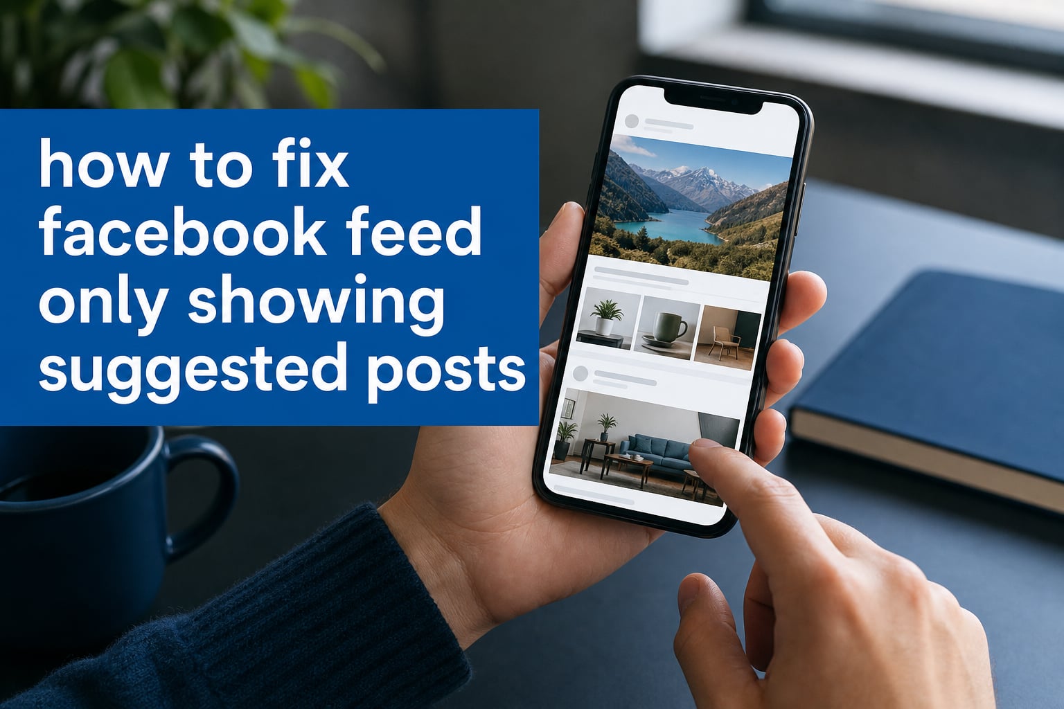 how to fix facebook feed only showing suggested posts