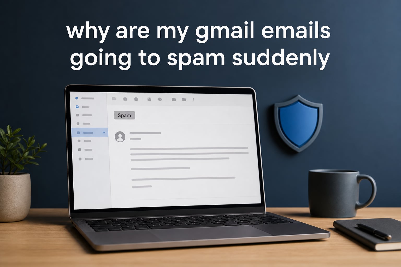why are my gmail emails going to spam suddenly