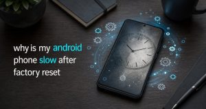 why is my android phone slow after factory reset