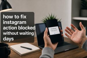 how to fix instagram action blocked without waiting days