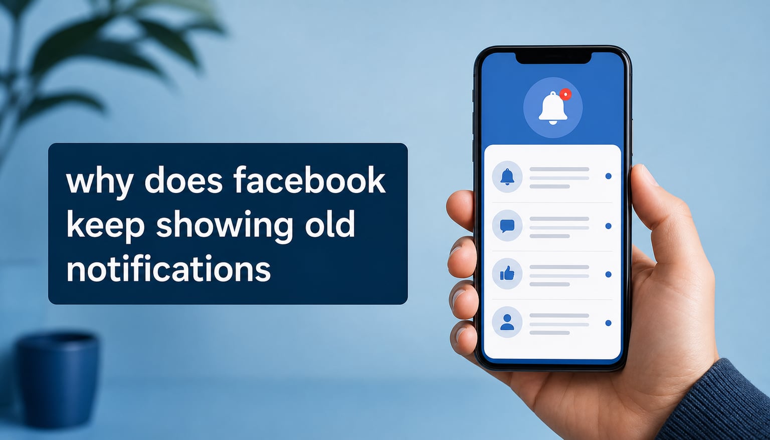 why does facebook keep showing old notifications
